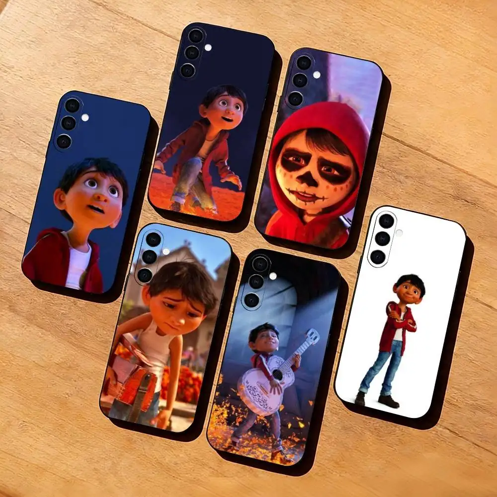 

Brave M-Miguel Rivera Phone Case For Samsung Galaxy A73,A72,A71,A70,A53,A52,A51,Others Soft Black Cover
