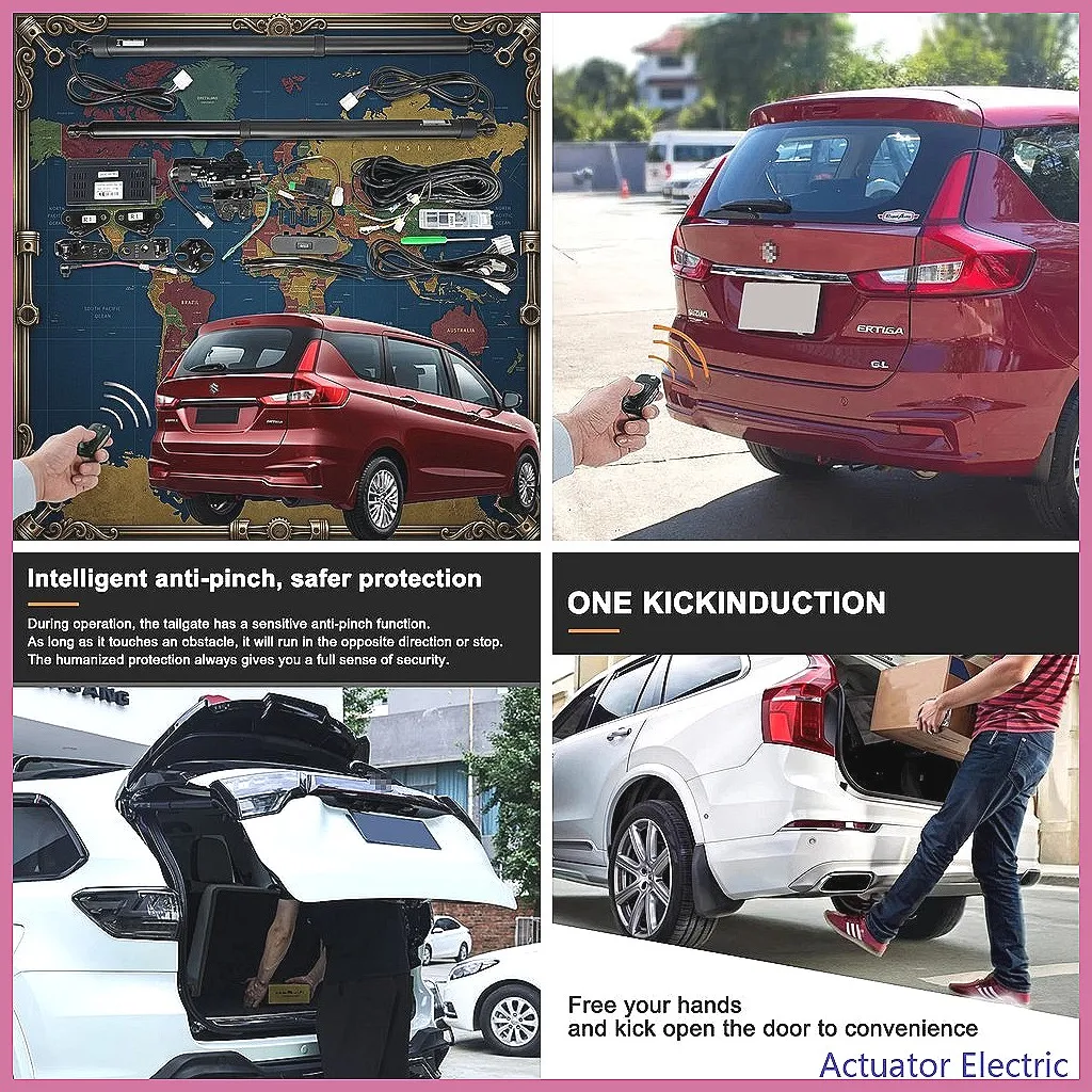 

Intelligent Anti-Pinch Power Tailgate Lift for Suzuki Ertiga 2019+, Height Adjustable Electric Trunk Opener