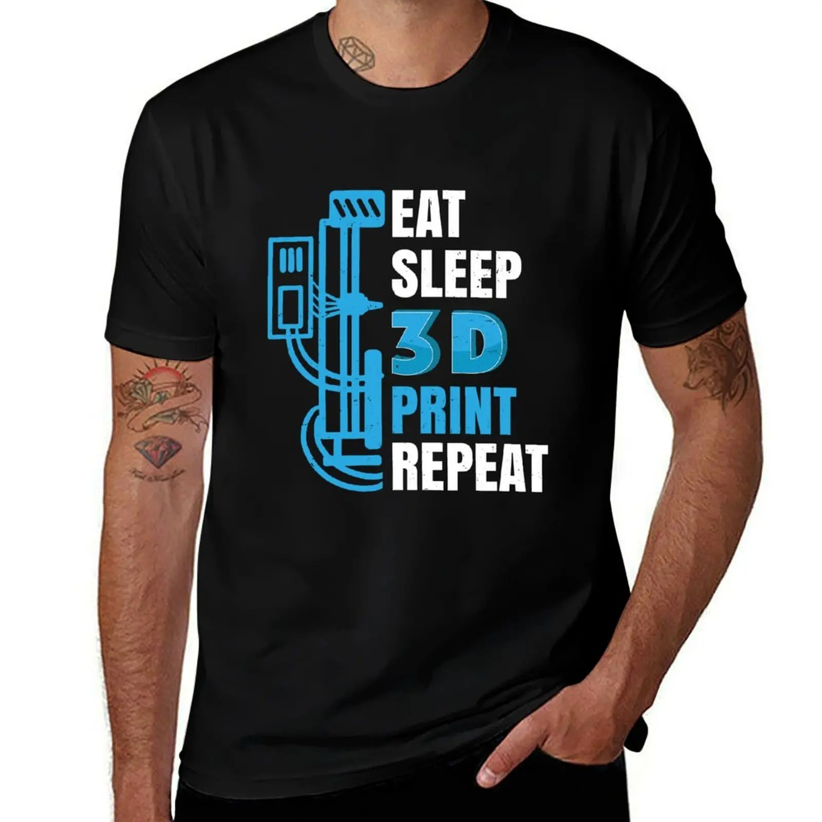 

3D Printer 3D Printing Model Builders Gift 3D Print T-Shirt funny meme t-shirts anime t shirts men graphic t shirts