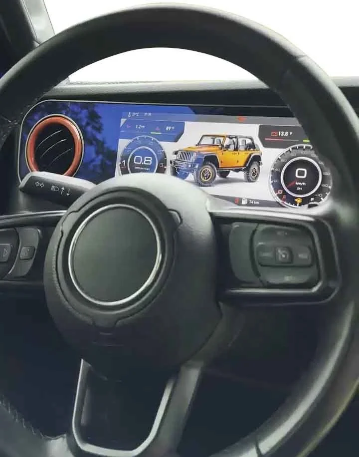 ل جيب رانجلر JL المصارع J-MAX 2018-2021 أندرويد راديو السيارة ستيريو استقبال Autoradio مشغل وسائط متعددة لتحديد المواقع نافي رئيس #6