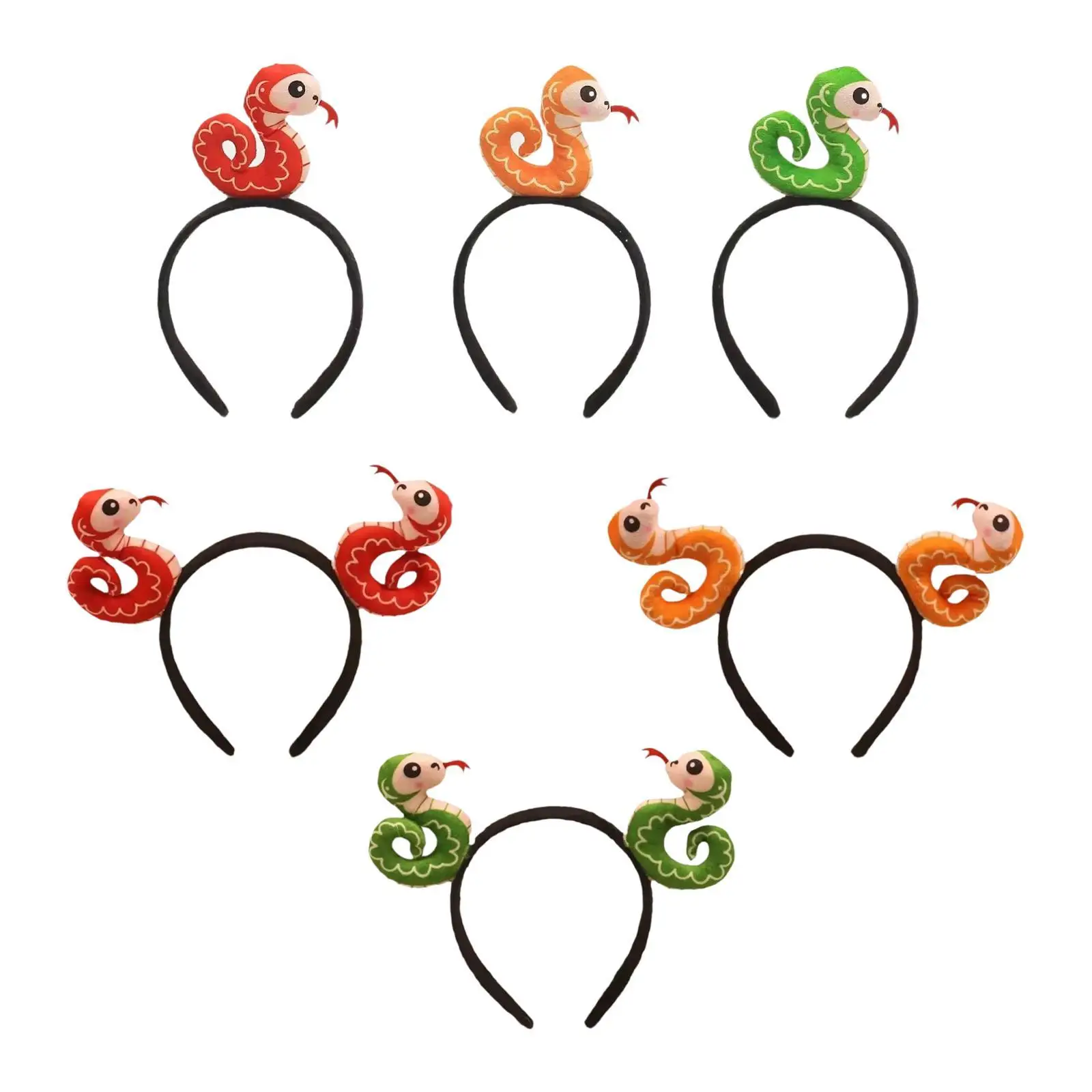 Serpent bandeau accessoires de Costume accessoire de cheveux casque pour les spectacles sur scène de carnaval habiller jeu de rôle nouvel an chinois