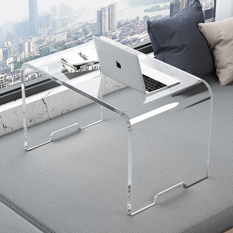 

Acrylic transparent window table, balcony, small coffee table, low table, bedroom, sitting, desk, bed, computer table