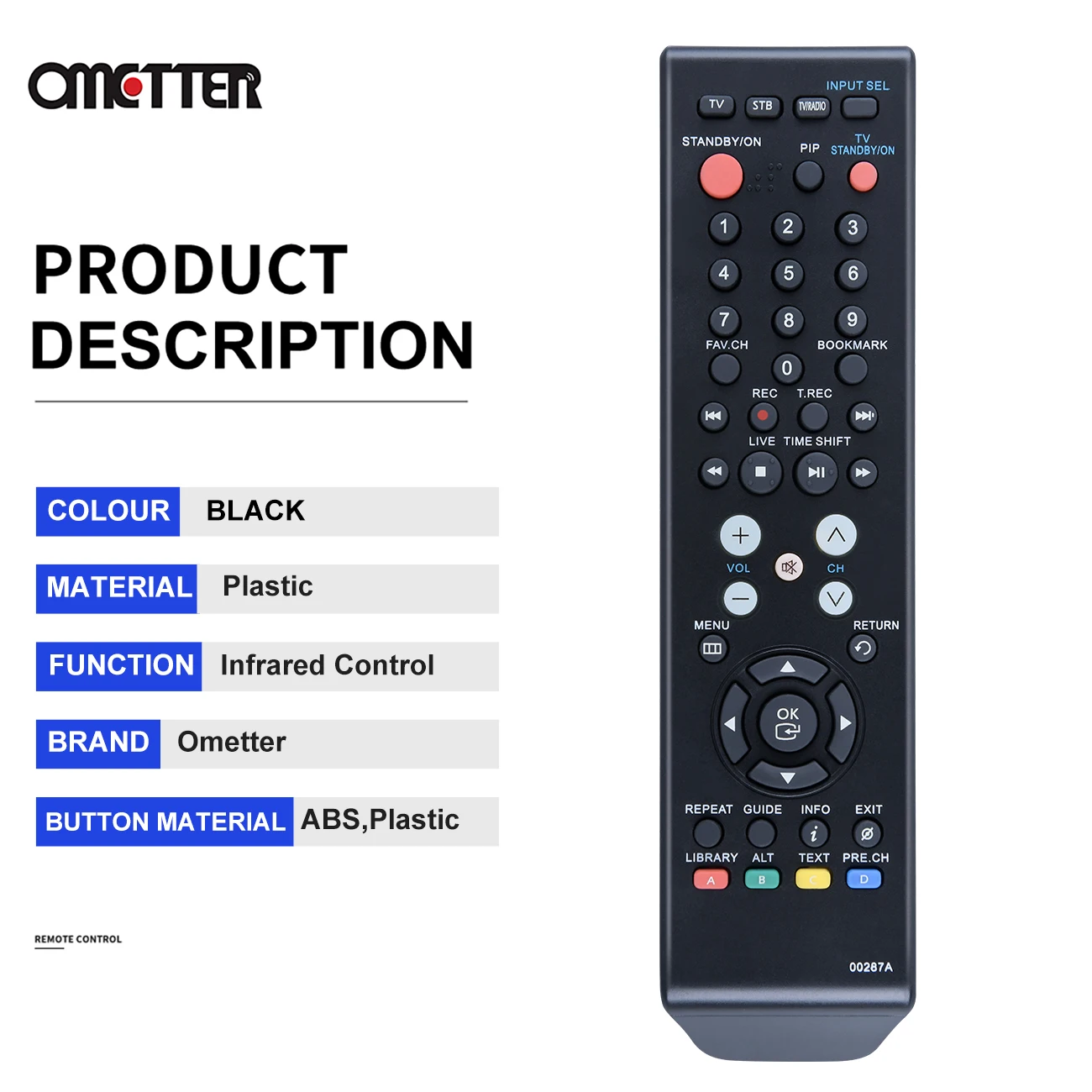 Nuovo 00286A per telecomando LED LCD SAMSUNG compatibile con 00287A Fernbedienung