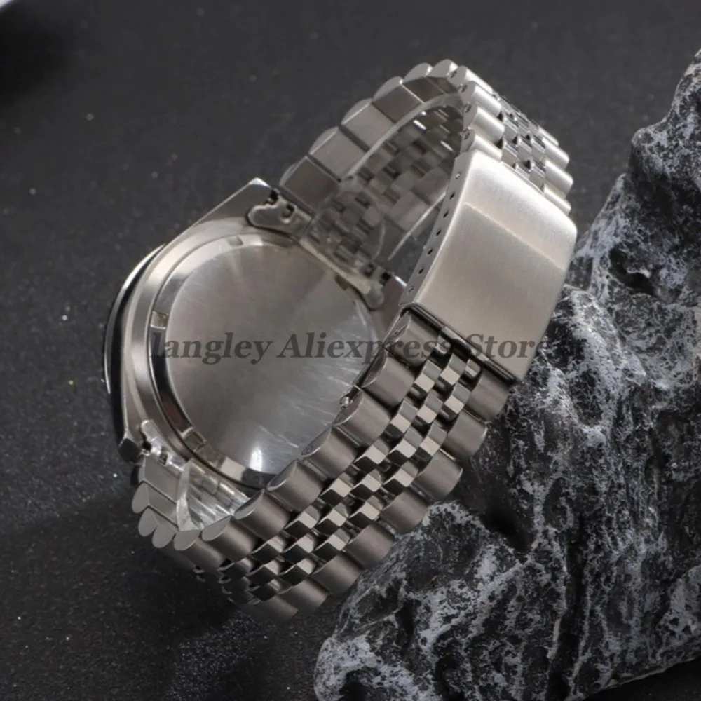 الفاخرة منحني نهاية حزام (استيك) ساعة ل رولكس DATEJUST ل اليوبيل سوار الفولاذ المقاوم للصدأ 18 مللي متر 19 مللي متر 20 مللي متر 21 مللي متر حزام معدني اكسسوارات