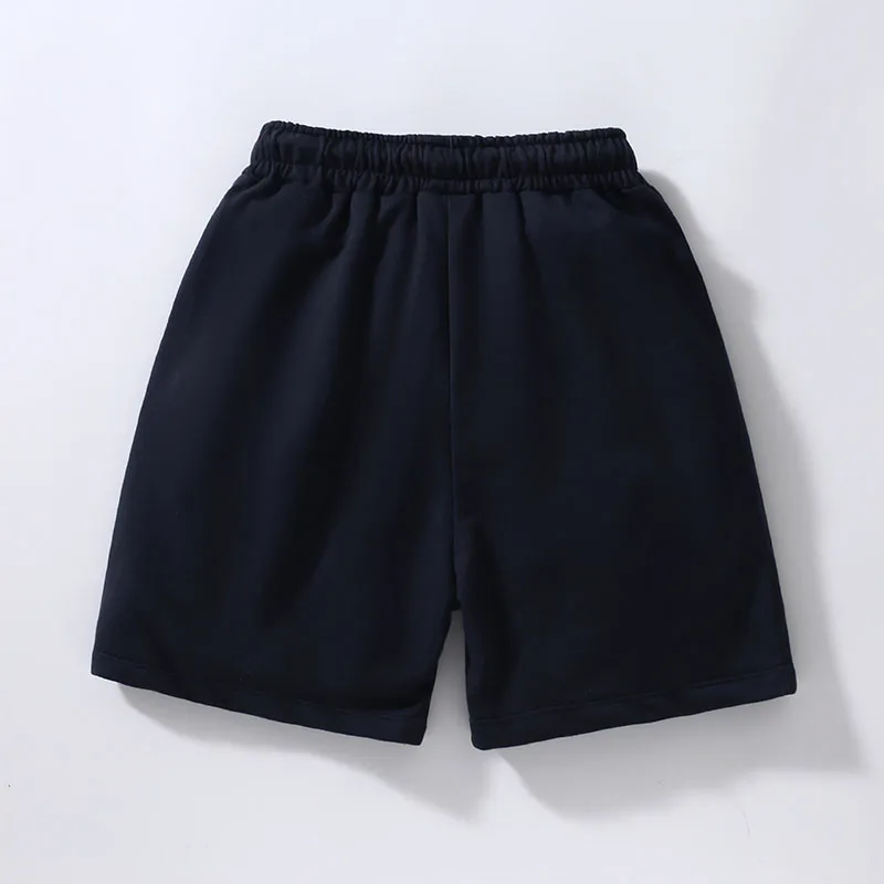Little maven Baby Boys Teenagers Summer Clothes Children's Clothing Sports Solid Black Color Short Pants Cotton Kids