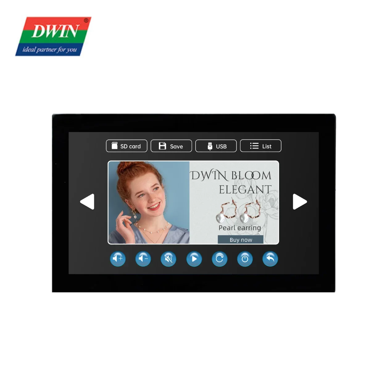 21.5 Inch 1920*1080 Pixels 16.7M Colors IPS TFT LCD Display WIFI 4G Connectivity Audio Video Playback Advertising Screen