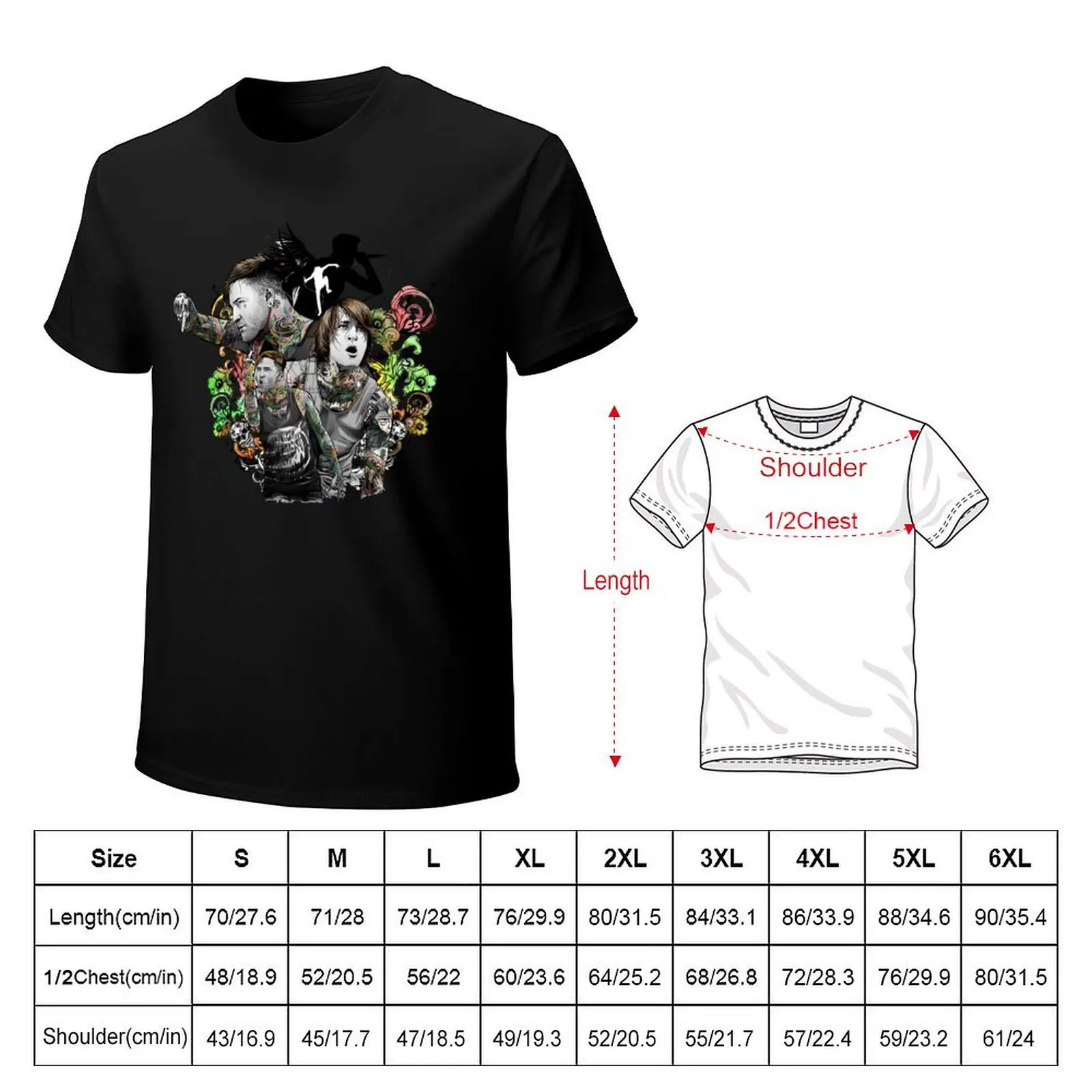 Mitch lucker T-Shirt Summer Fashion Casual Tee Shirt
