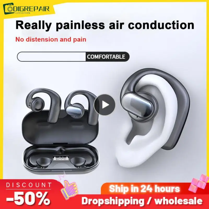 Sanag Z30s open ear air conduction TWS earphone 5.3 wireless headphone sports ear hook surround space audio earbuds