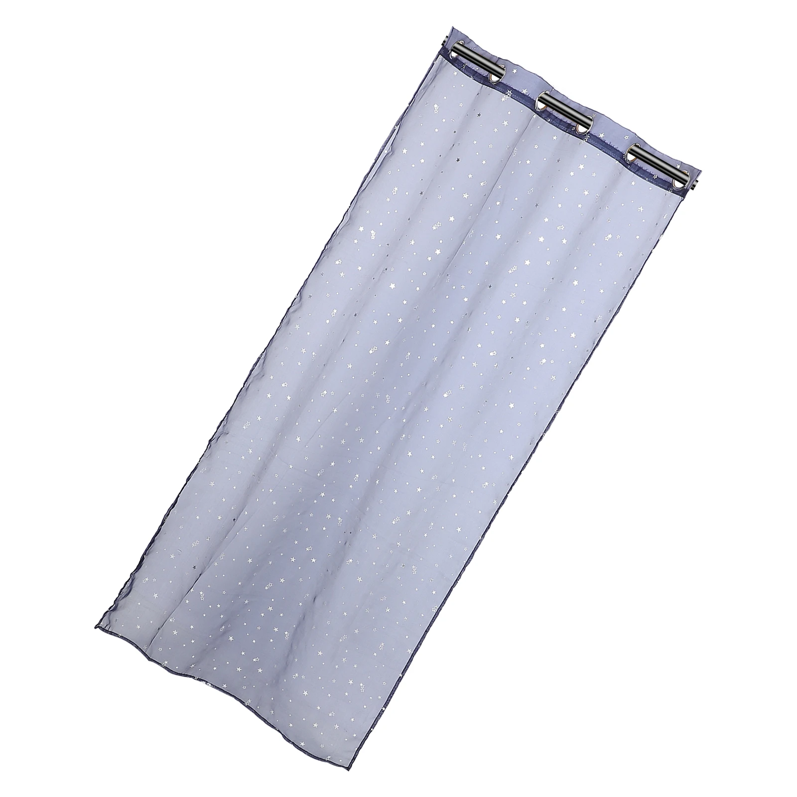 

1pcs Silver Foil Star Voile Sheer Curtains 100X270Cm Pink For Bathroom Bedroom Window Light Filtering Tulle Curtain Home Decor