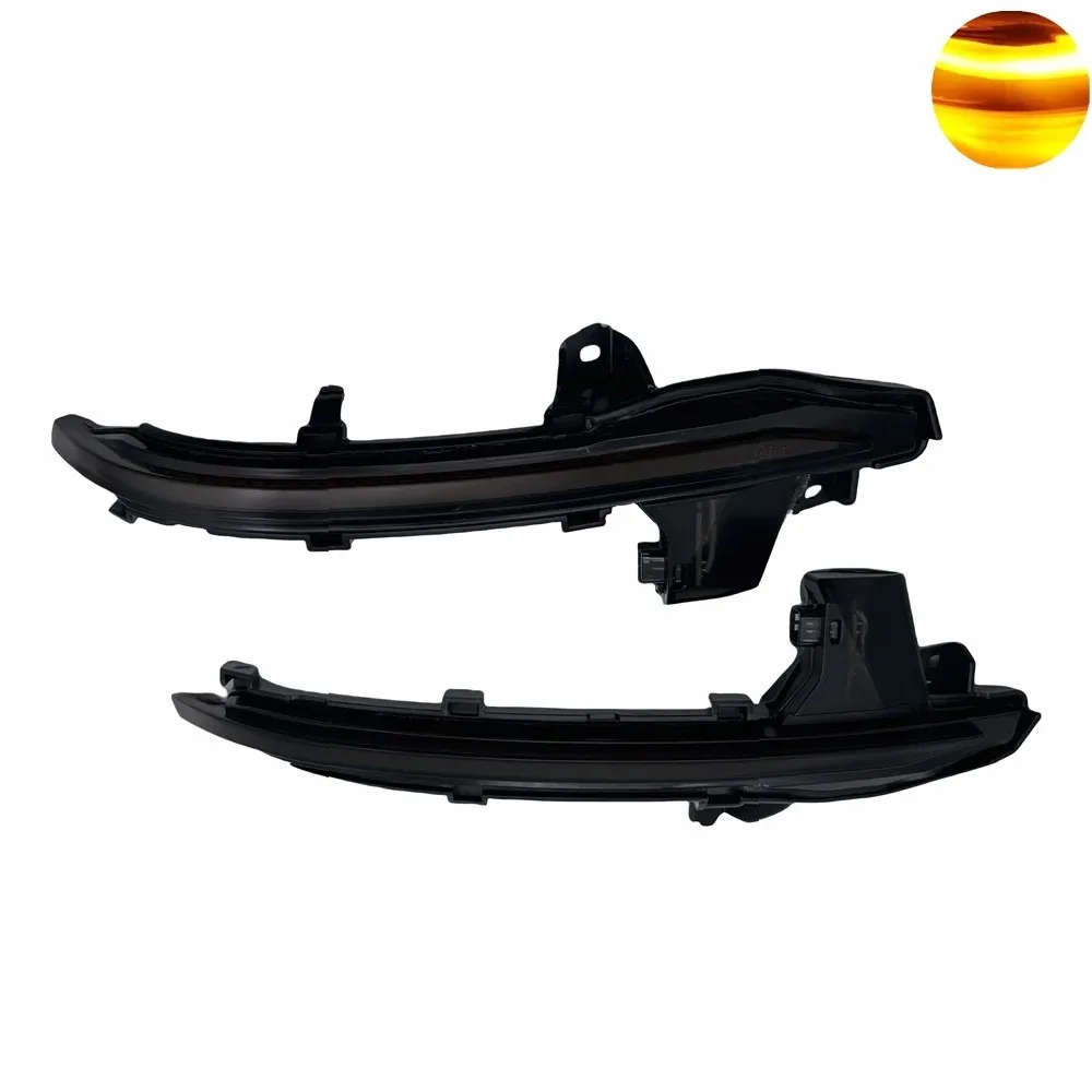 2X LED Dynamic Turn Signal Light Side Wing Mirror Sequential Indicator Blinker Lamp For Audi A6 C8 4K A7 4K8 A8 D5 2018 2019