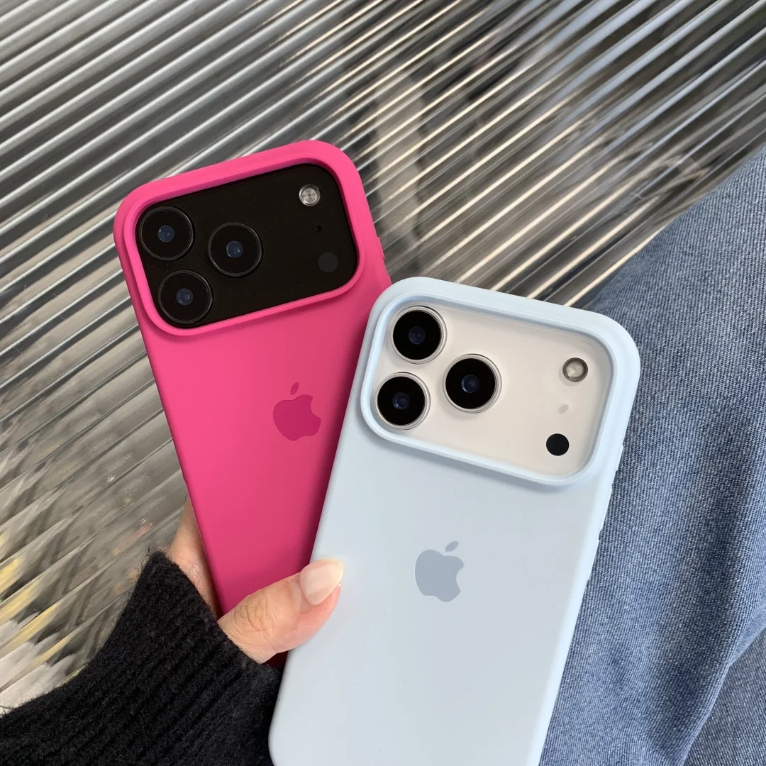 الأصلي سيليكون قضية الهاتف آيفون 17 16 13 16 15 14 12 برو حالات آيفون 16 17 13 11 12 14 15 17 برو ماكس الغطاء الرسمي