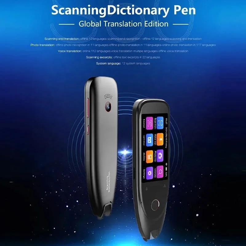 Factory OEM smart language translator 112 languages electronic dictionary digital voice recorders scanning translation pen