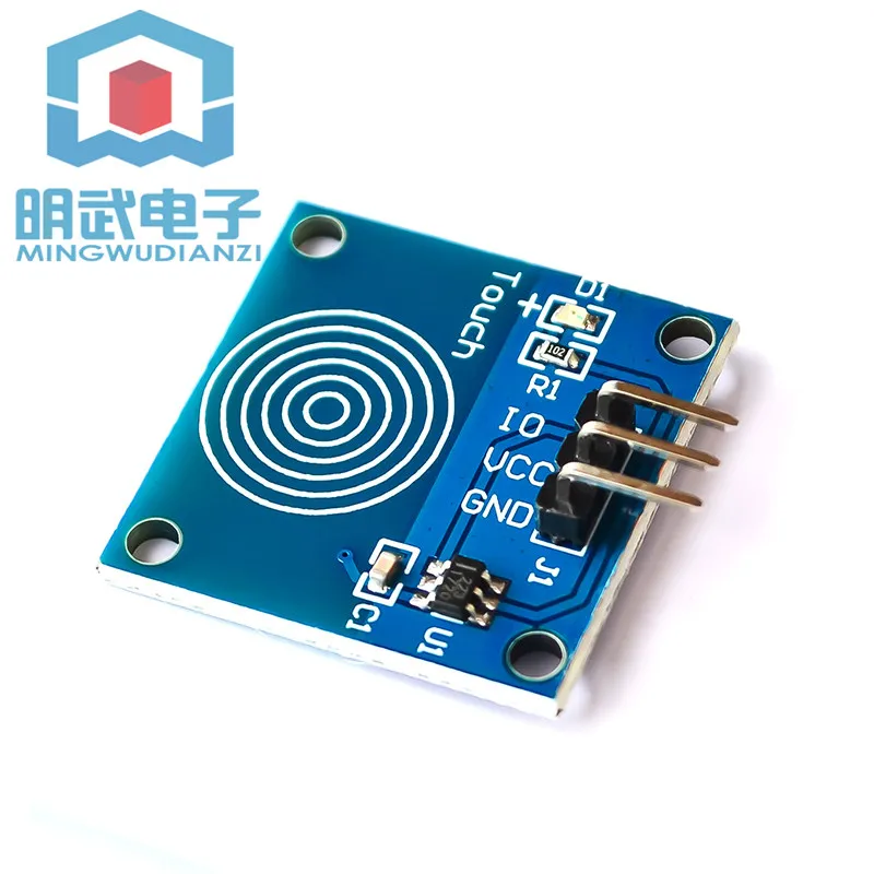 Touch sensor module, touch switch, touch switch sensor 1 way