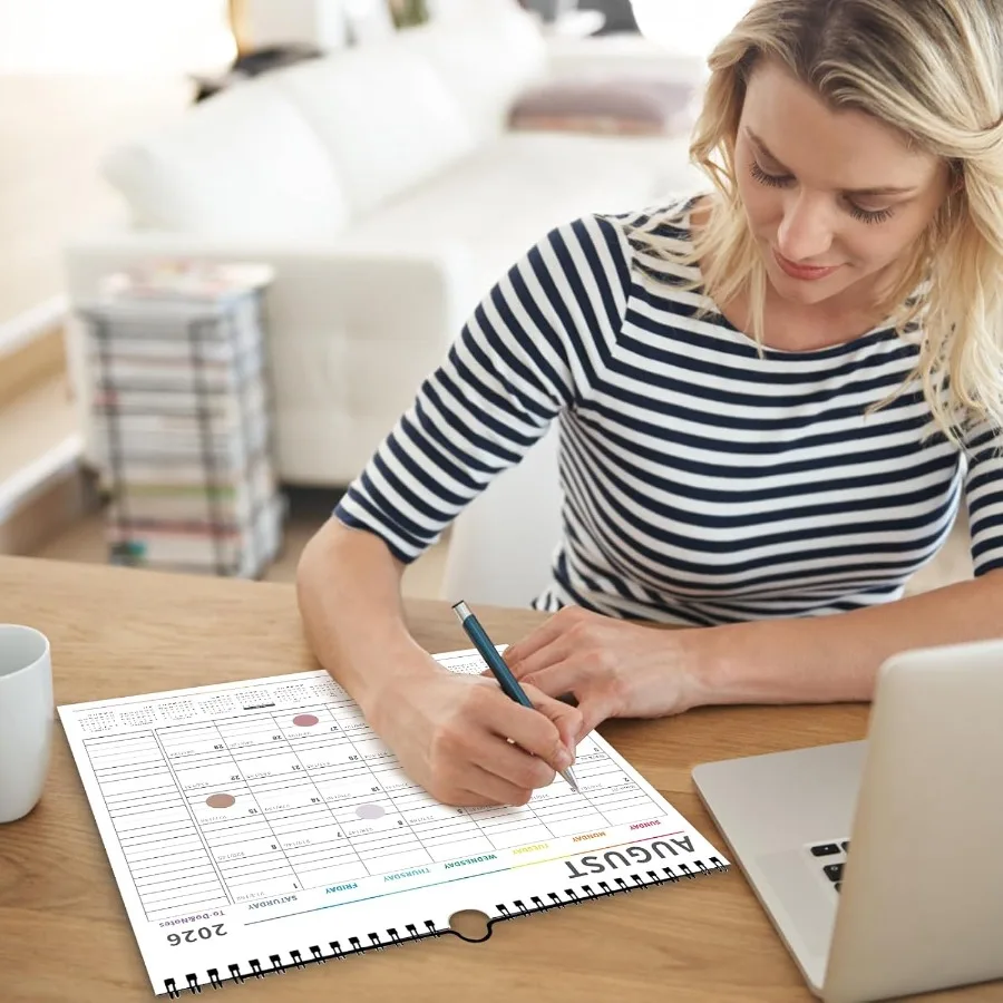 ปฏิทินติดผนัง 20252026 ใช้งานตั้งแต่เดือนกรกฎาคม 2025 ถึงธันวาคม 202618 ปฏิทินรายเดือน 2026 กระดาษหนาประกอบด้วยวันหยุดสำคัญและวันอื่นๆ