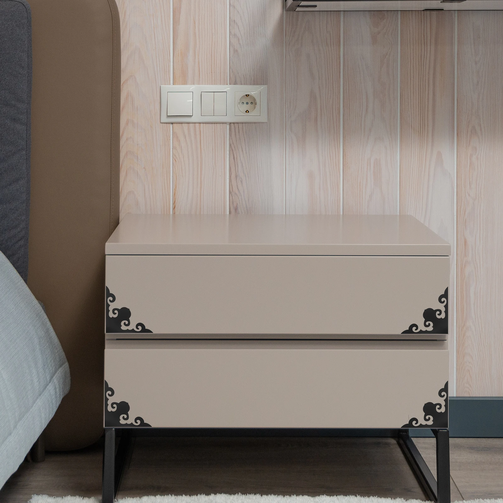 

12Pcs 3D Mirror Corner Stickers Acrylic Reflective Decals for Wall Cabinet Decoration Living Room Bedroom Home Interior Design