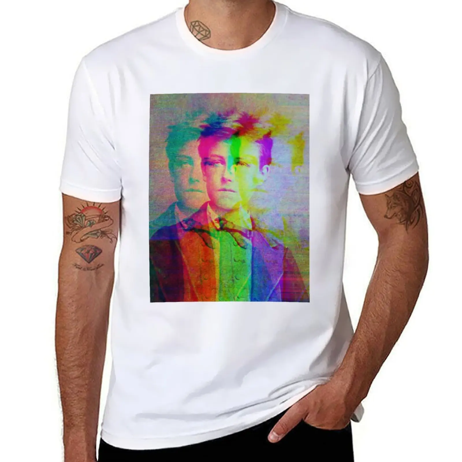

Arthur Rimbaud - French poet T-Shirt Odor Resistant Short Sleeve Top