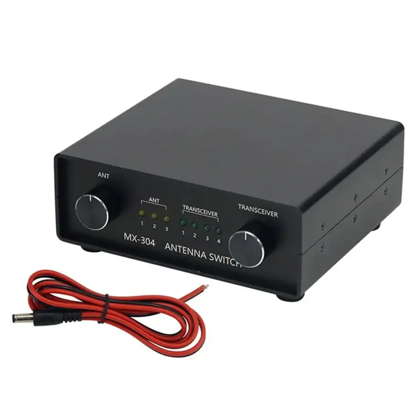

Антенный переключатель LLCS-MX-304 для SDR-трансиверов, подходит для трех антенн и четырех трансиверов