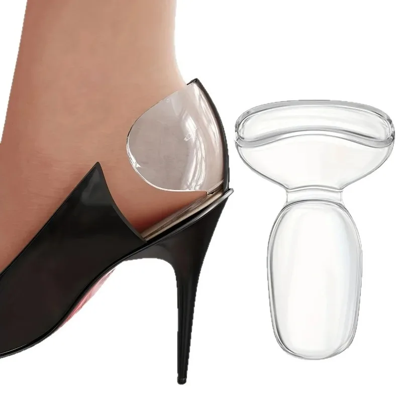 Women High Heel Silicone Heel Grips Anti Chafing Blister Prevention Cushion Inserts Comfort Shoe Heel Protector Pads