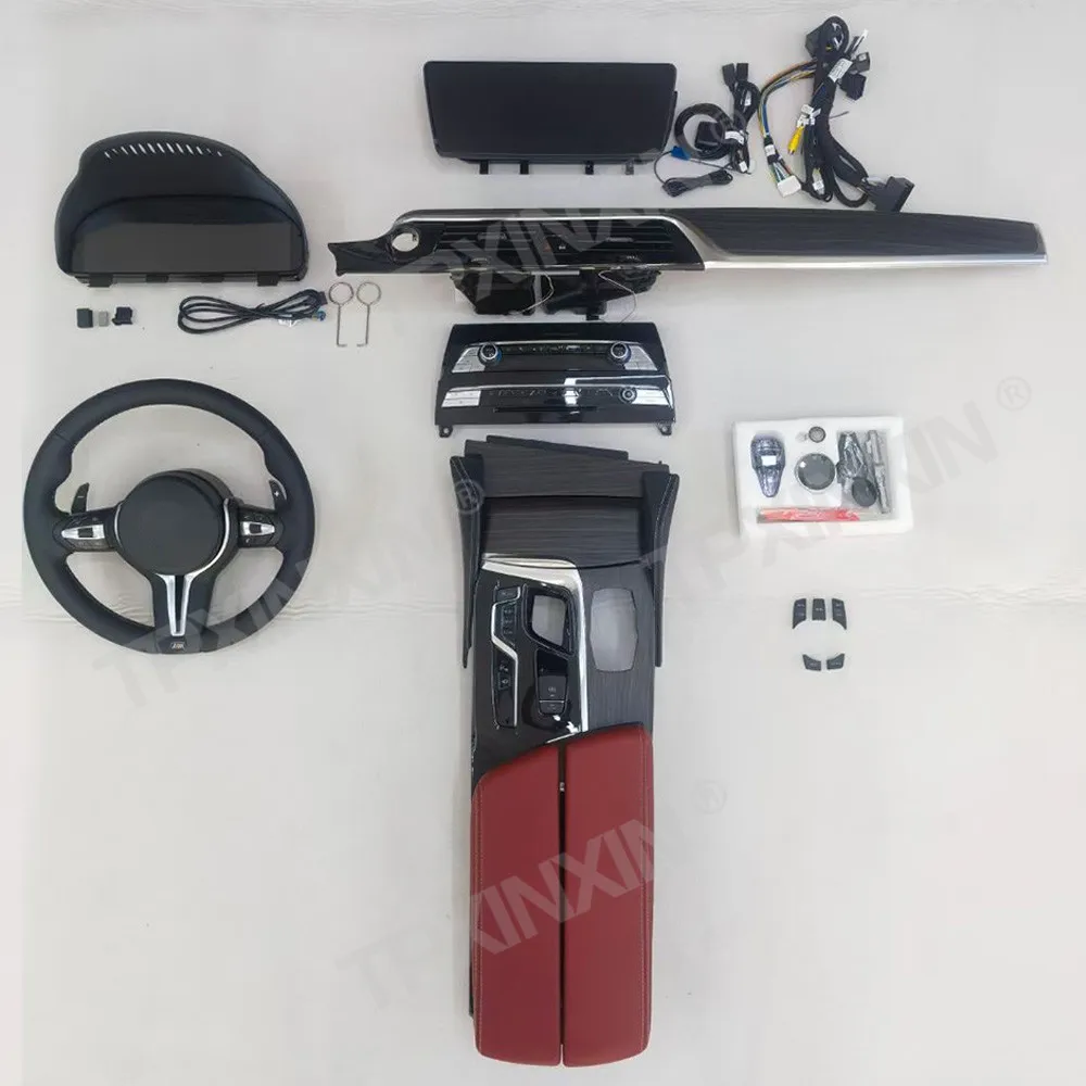 

High Quality For BMW 5 Series Interior Modification Kit Saddle Armrests Automotive Accessories Upgrade The Car Grade
