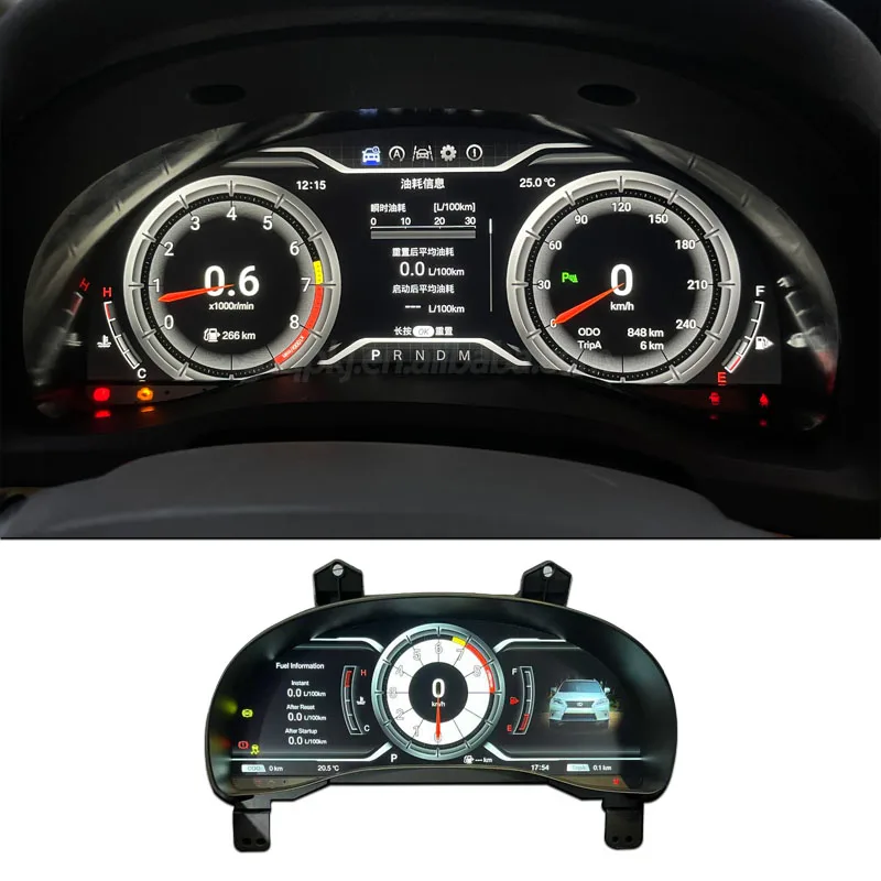 

Для 2009-15 Lexus RX270 RX350 RX450h обновленный новый спортивный ЖК-дисплей приборной панели автомобильный бампер