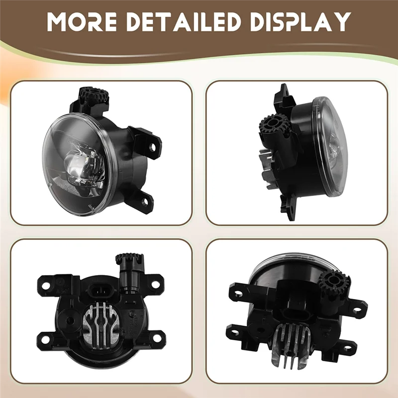 Leading-Edge-1 زوج الجبهة اليسرى واليمنى LED مجموعة مصابيح الضباب ل 508 3008 (P84) سيتروين DS3 DS4 DS5 DS7 C4 9811333380 9008