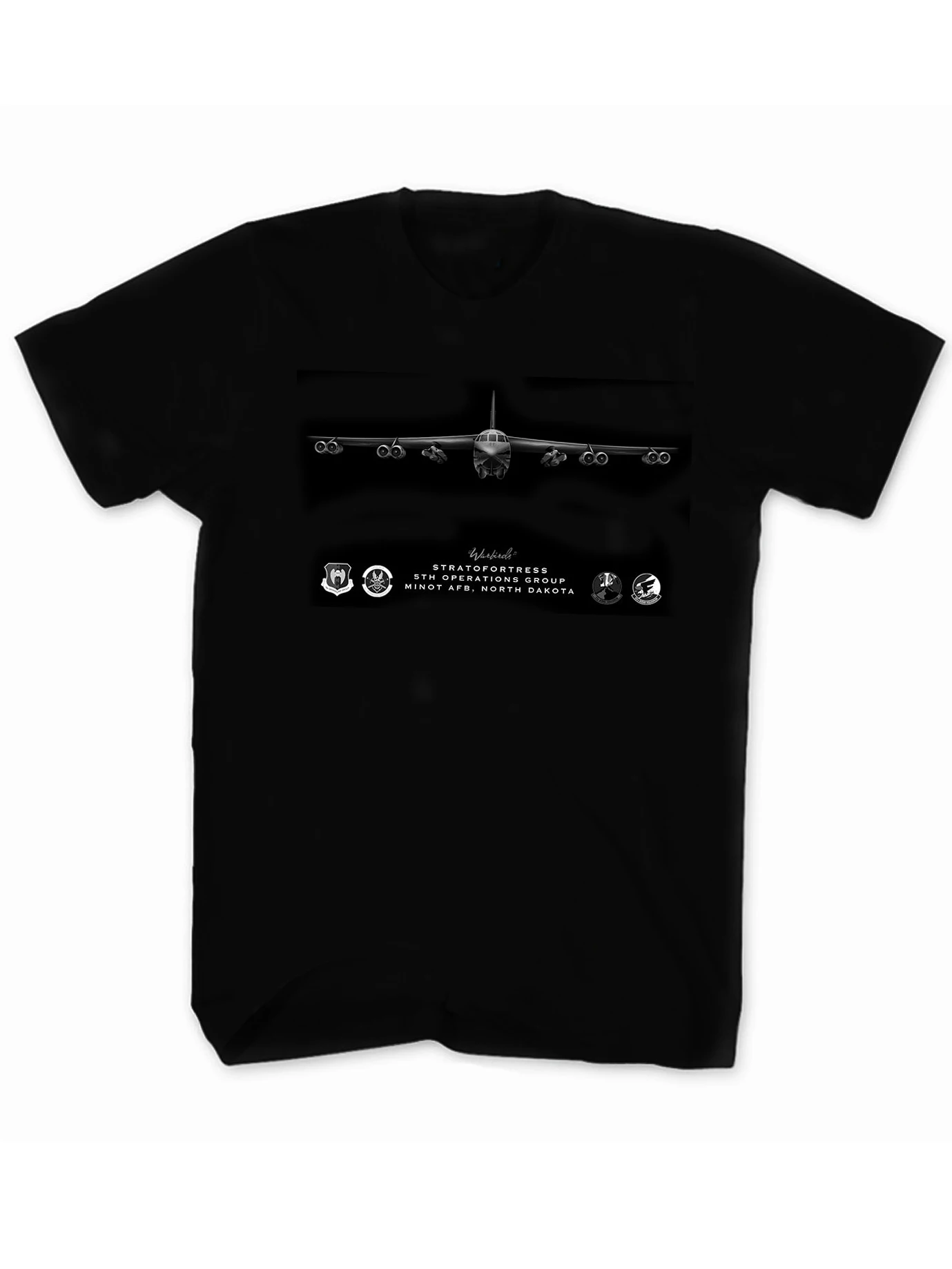 5th Operations Group B-52 Stratofortress Strategic Bomber T Shirt. 100% Cotton O-Neck Casual T-shirts Loose Top New Size S-3XL