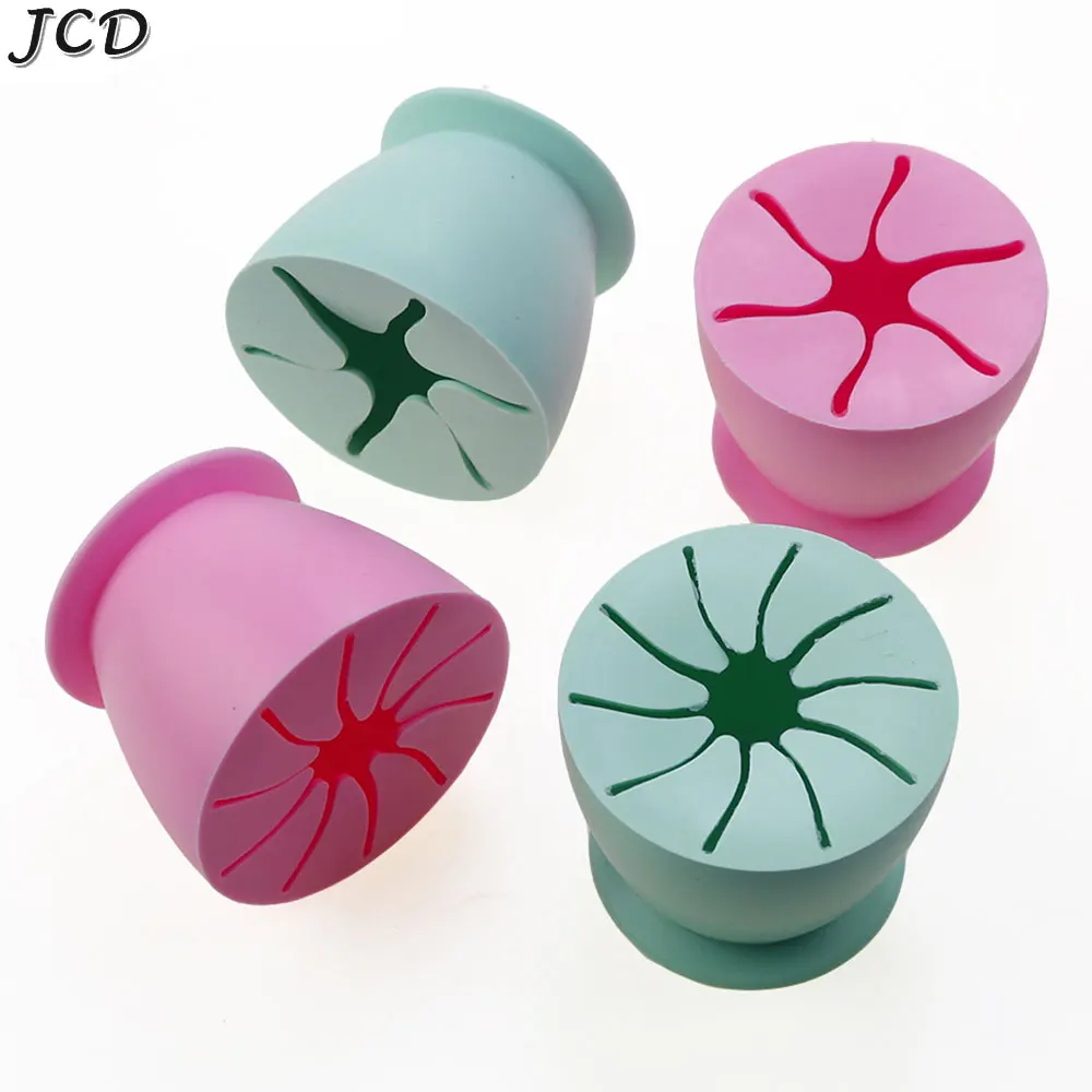 JCD Desktop Garbage Collection Box Vinyl Weeding Scrap Collector With Suction Cup Silicone Storage Ball Waste Box