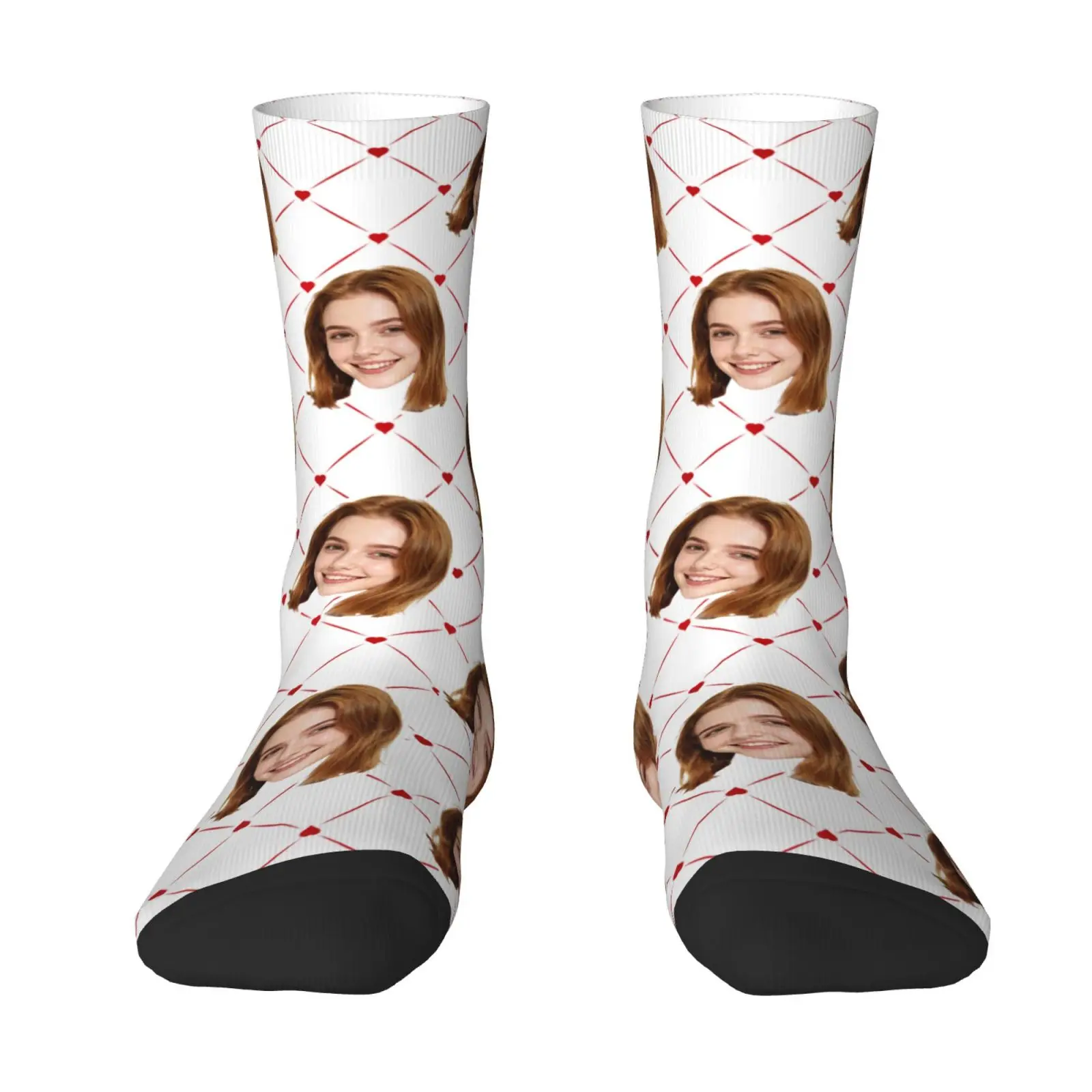 Custom avatar socks for men and women custom photo socks personalized picture socks photo socks personalized gifts view 3