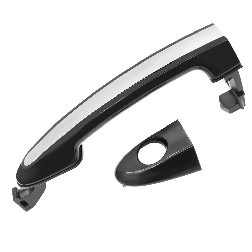 Front Rear Left Right Outside Door Handles Chrome   Black for Hyundai Santa Fe 2007-2012 82651-2B000,82661-2B000 83661-2B000 New