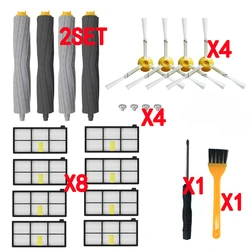 Accesorios para Robot de barrido, filtros HEPA para IRobot Roomba 880 860 870 871 980 990, Kit de cepillos de repuesto de piezas de reposición