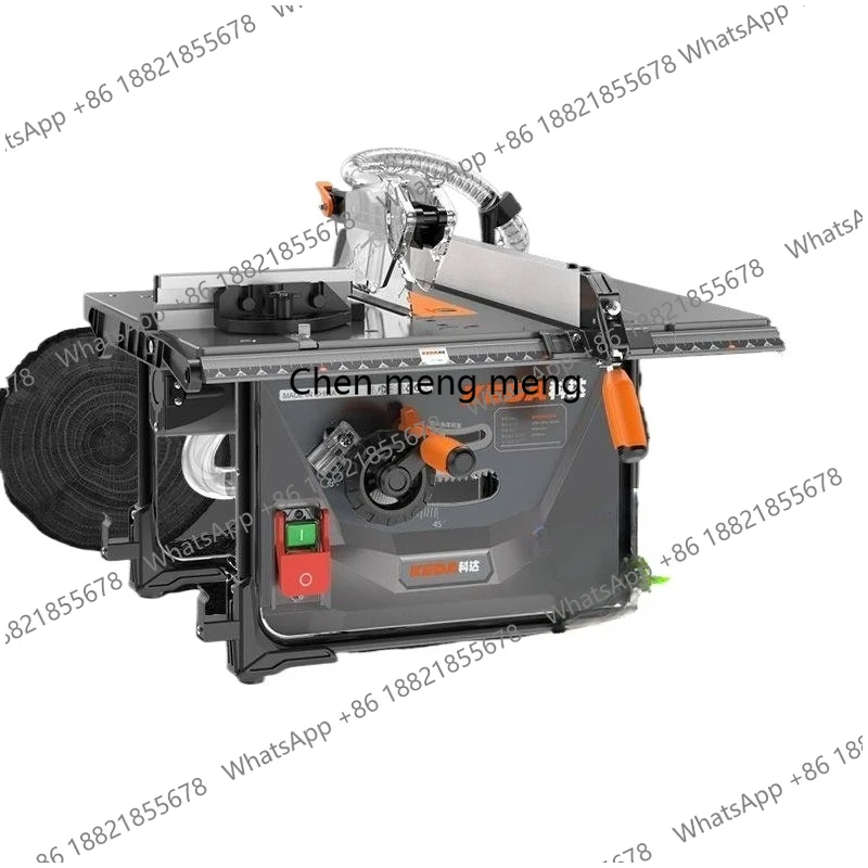 

Новая пылезащищенная настольная пила для точной резки, многофункциональный интегрированный станок для деревообработки с подвижным столом