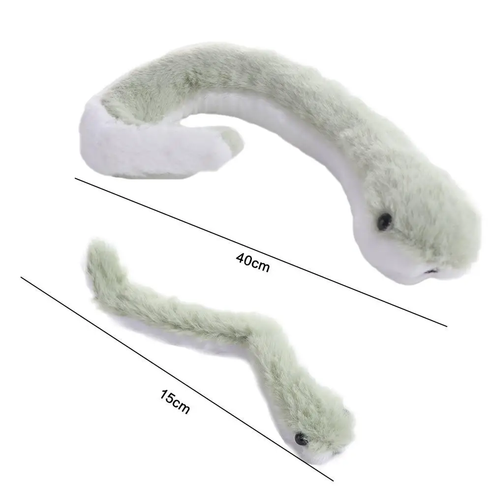 Cute Year of The Snake Wrap Around Arm Little Snake Snake Stuffed Soft Comfort Green Snake Animal Car Decor