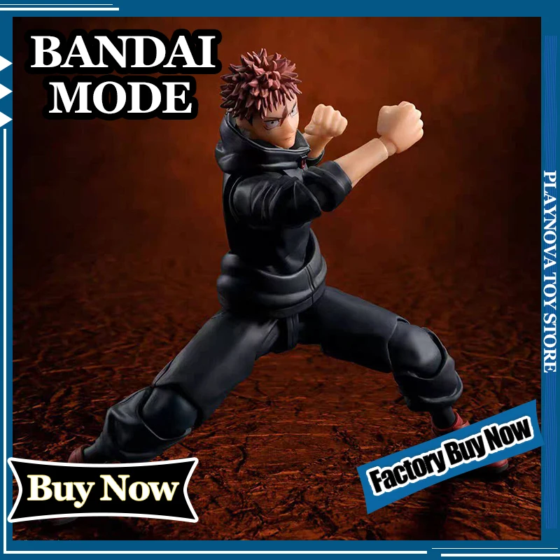 

Фигурка Bandai SHF Jujutsu Kaisen: Юдзи Итадори в образе Сукуны, аниме-игрушка, подарок для детей, коллекционная фигурка, оригинальная модель