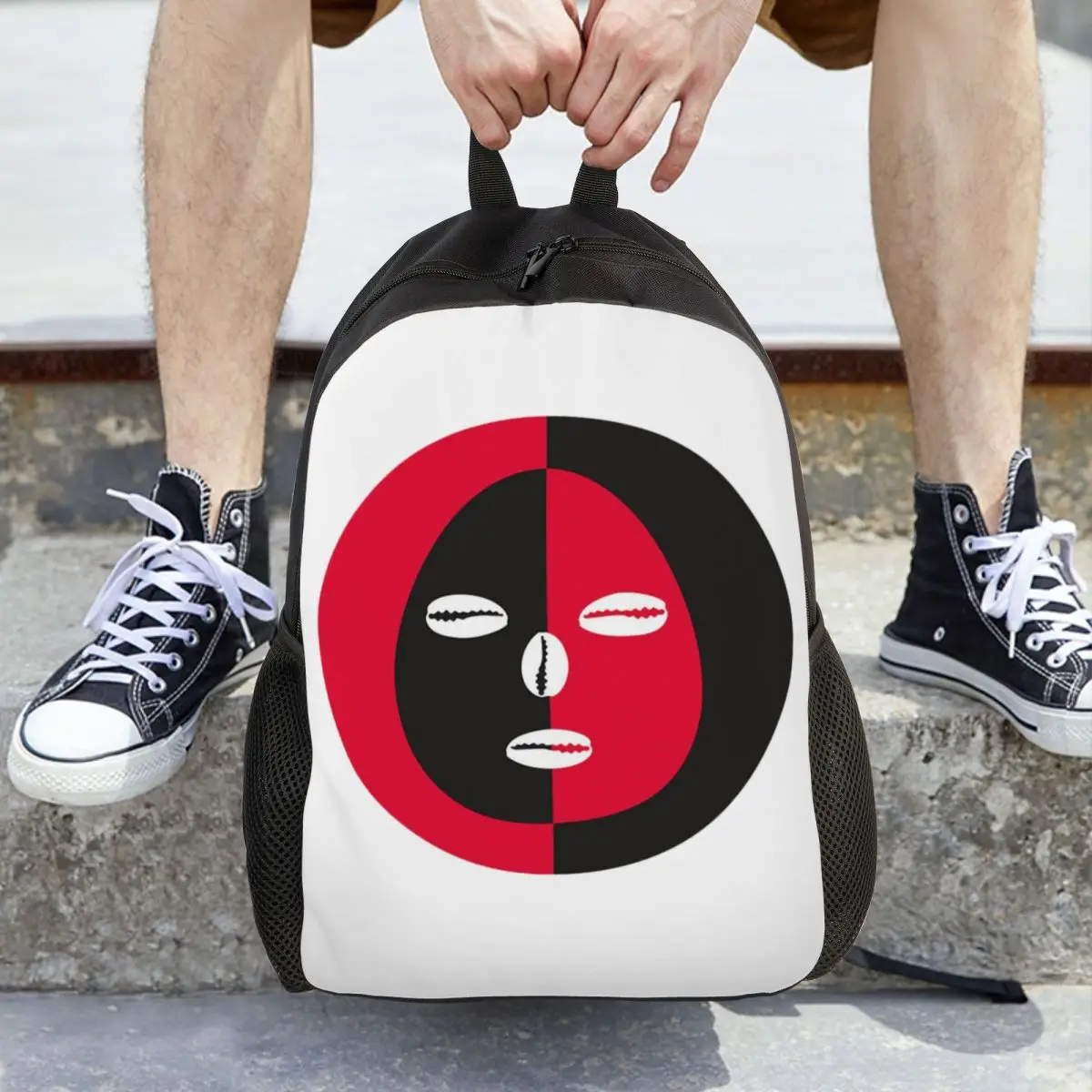 

Eleggua Backpack Hot Sale Daypack Large Capacity Children BookBag School Bag Shoulder Bags for Men Women