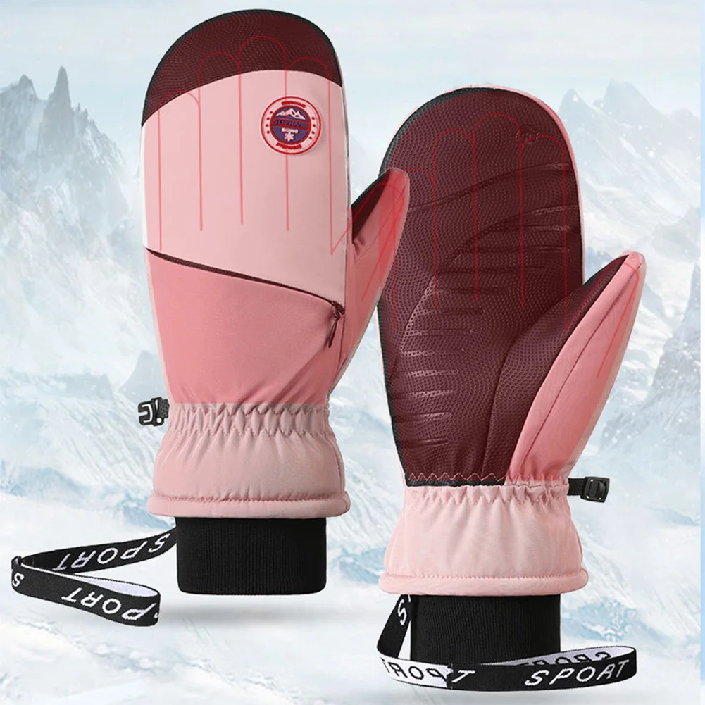 Guanti da sci Guanti da neve impermeabili Guanti invernali touch screen Guanti da ciclismo antivento per uomo e donna
