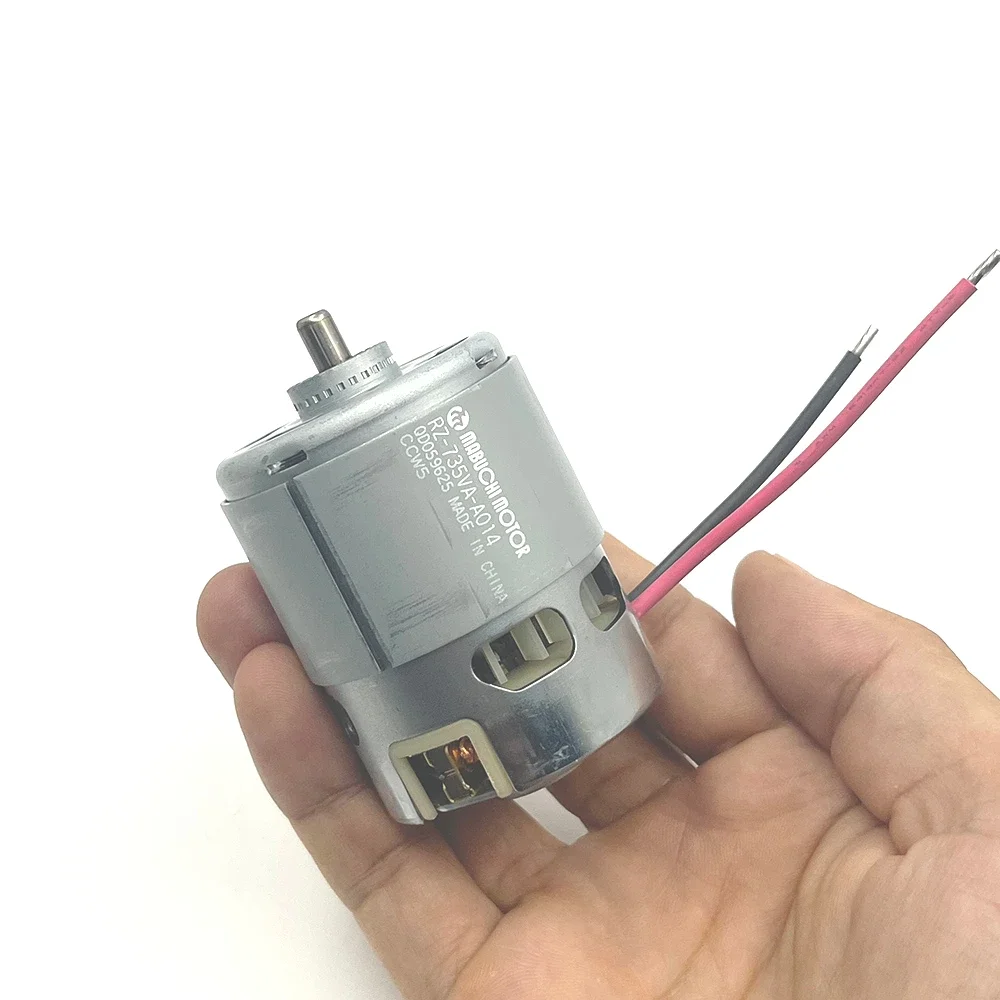 MABUCHI RZ-735VA-A014 Мощный двигатель постоянного тока 12 В 14,4 В 18 В 25300 об/мин Высокоскоростной большой крутящий момент для дрели, отвертки, пилы, электрические инструменты MABUCHI RZ-735VA-A014 Мощный двигатель постоянного тока 12 В 14,4 В 18 В 25300 об/мин Высокоскоростной большой крутящий момент для дрели, отвертки, пилы, электрические инструменты