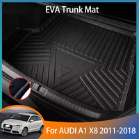 For AUDI A1 X8 Accessories 2011~2018 2012 Vehicle supplies Floor Tray Liner Cargo Boot Carpe Waterproof Tailored Protect Trunk