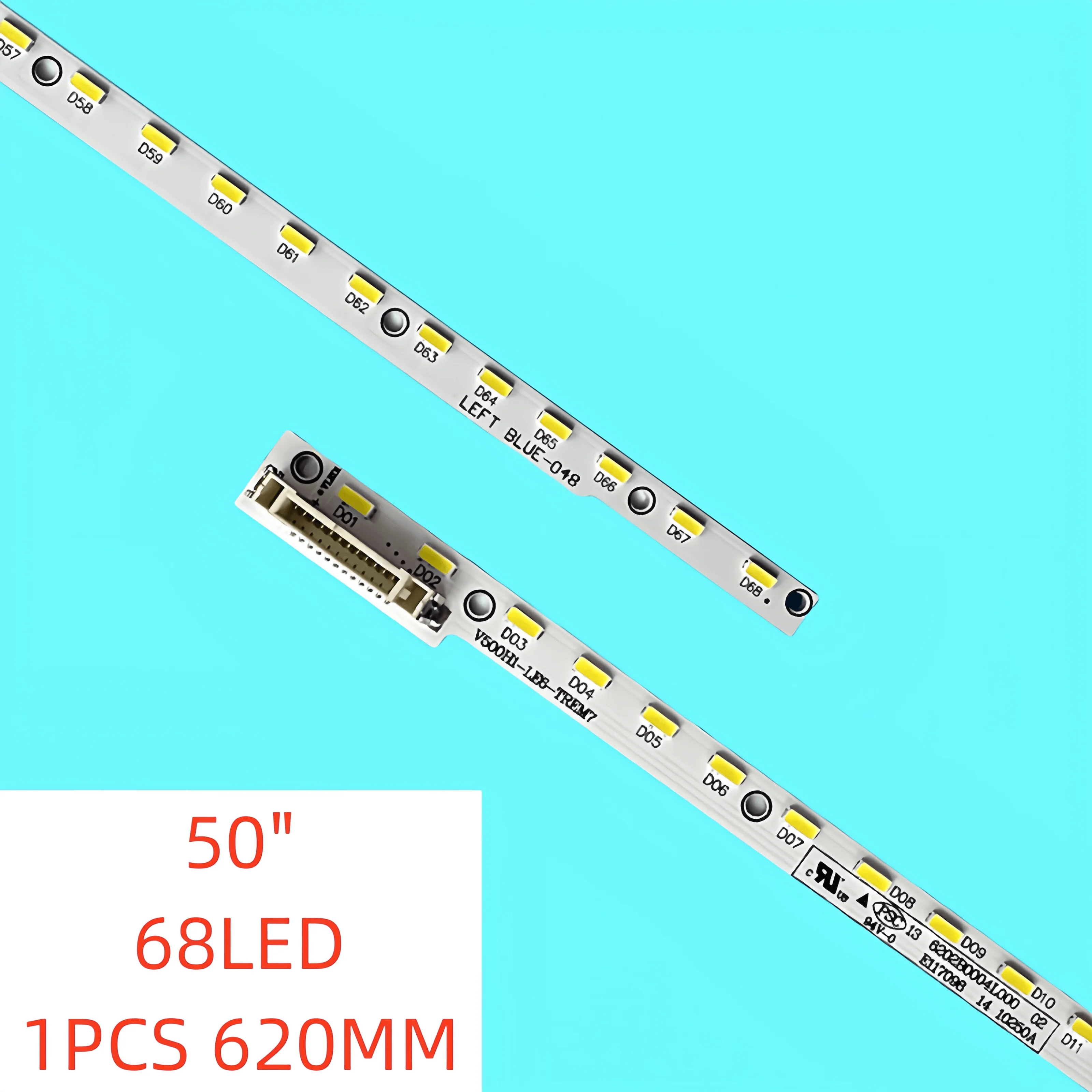 1pcs/set LED Backlight Strip for TCL V500HJ1-LE8 V500H1-LE6-TREM7 50L5450C 0/211F M0004 N31A LED50M5570AF LED50M5580AF LCD-50V3A