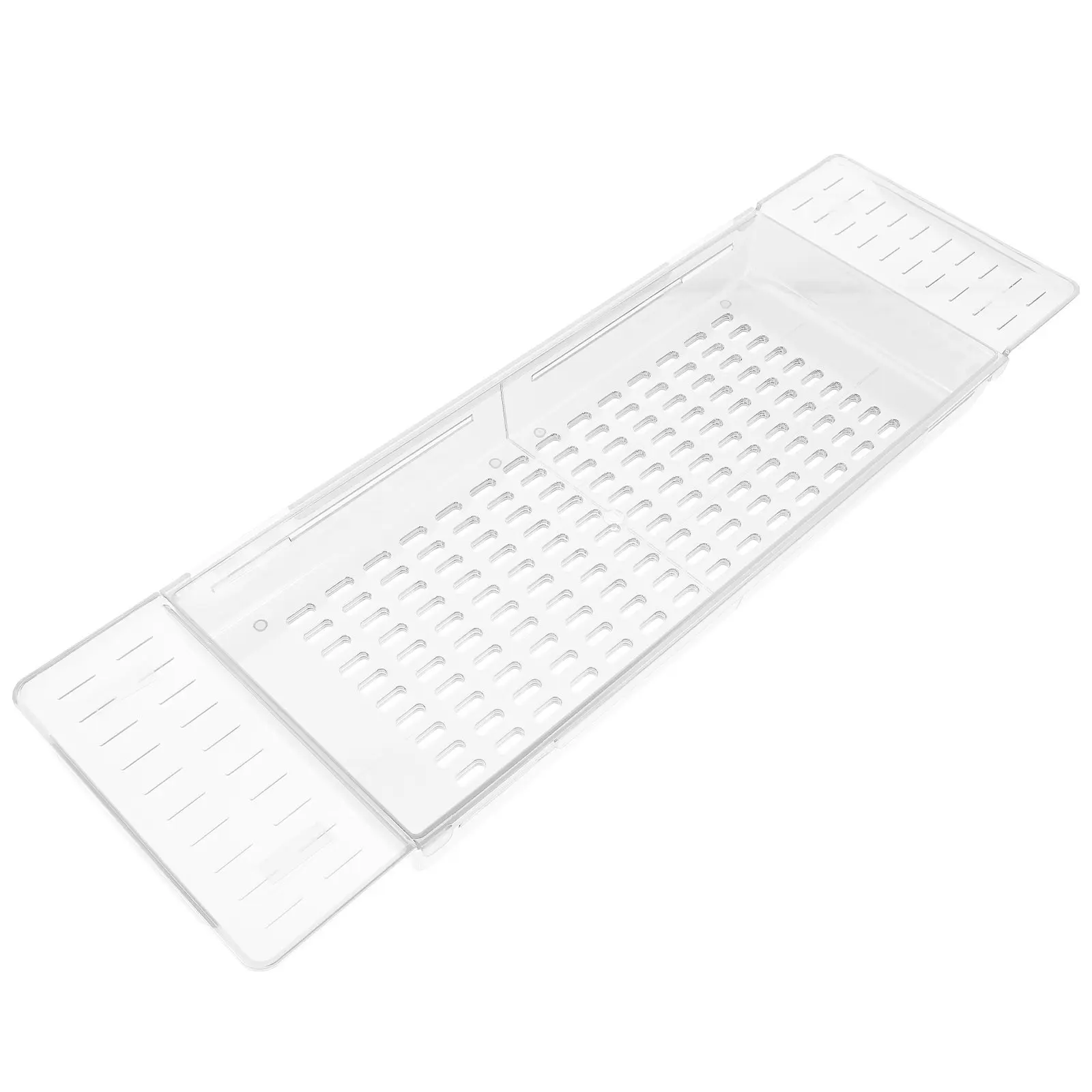 Adjustable Bathtub Tray for Bath Tub Shelf Storage Rack Non-Slip Expandable Bath Tray for Tablet Book Magazine Organizer Gift