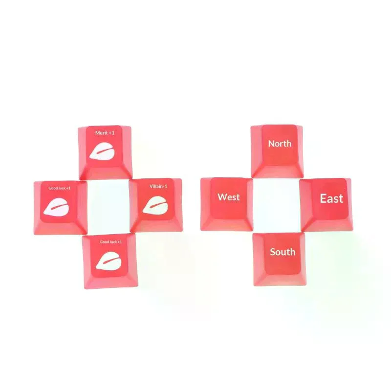 Chinese Culture Translucent Keycaps For Mechanical Keyboard ABS Direction Keys Best Choice For Game Typing Computer Work