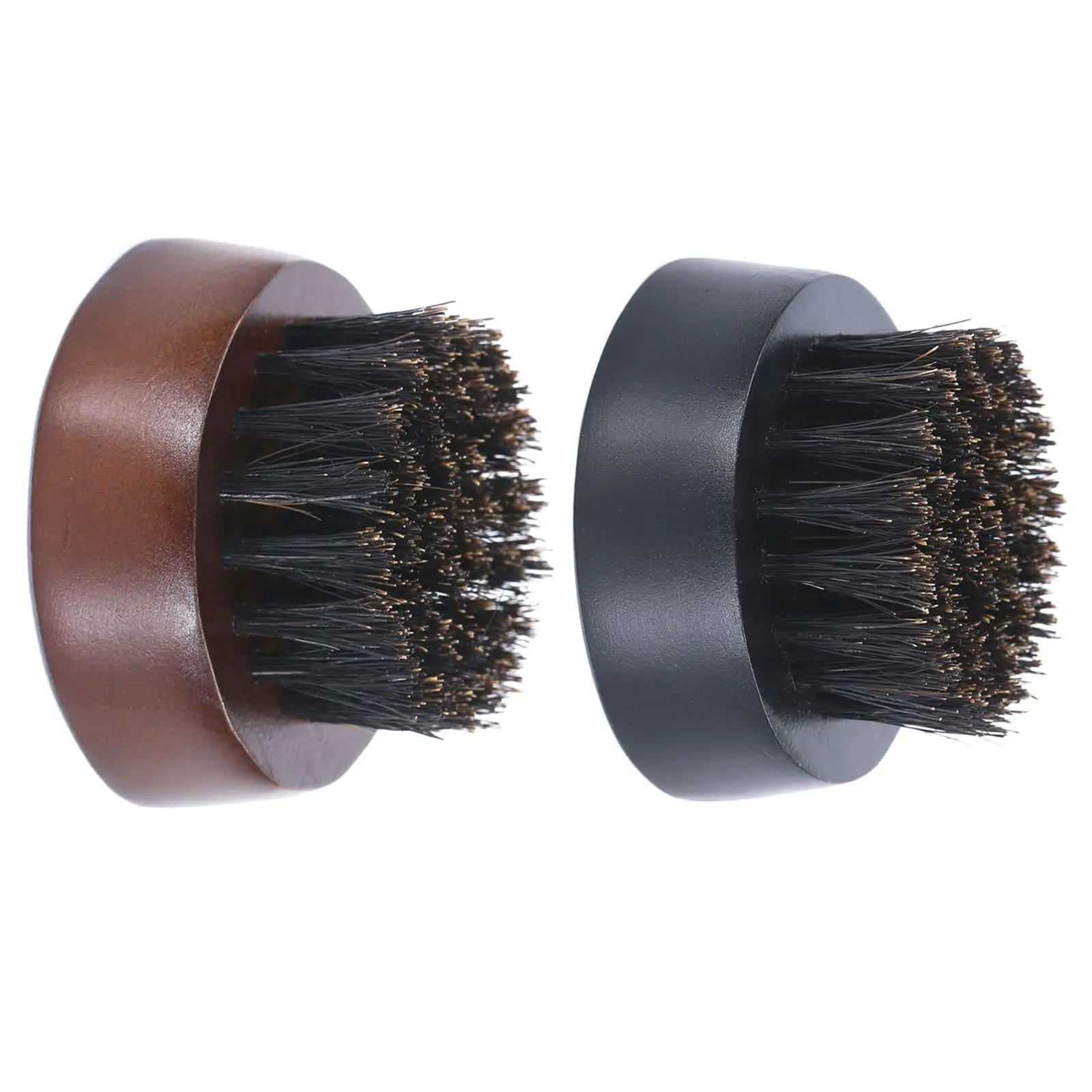 

Beard Brush Bristles Small and Round Grooming for Conditioning Men