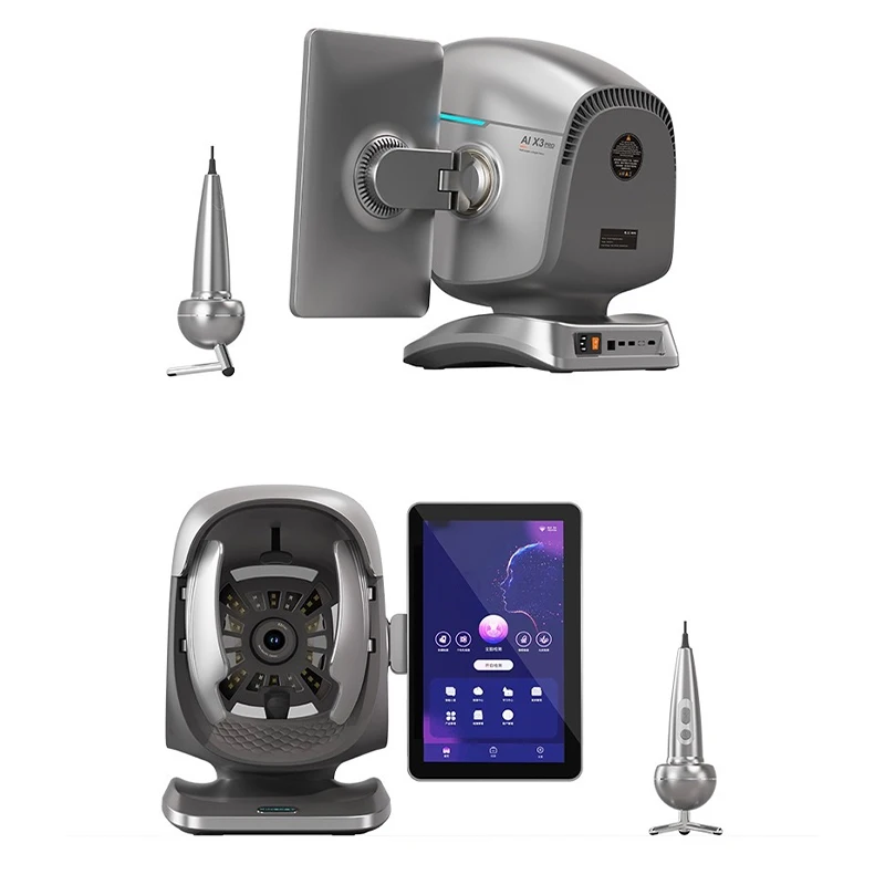 Desktop Facial Analyzer Monitor Machine AI Intelligent Skin Analyzer with Customer Management Beauty Clinic Equipment