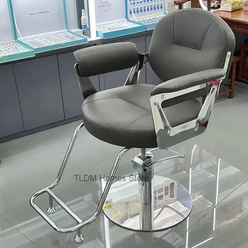 Facial Luxury Manicure Barber Chair Salon Stool Reclining Working Barber Chair Tattoo Silla De Barbero Commercial Furniture