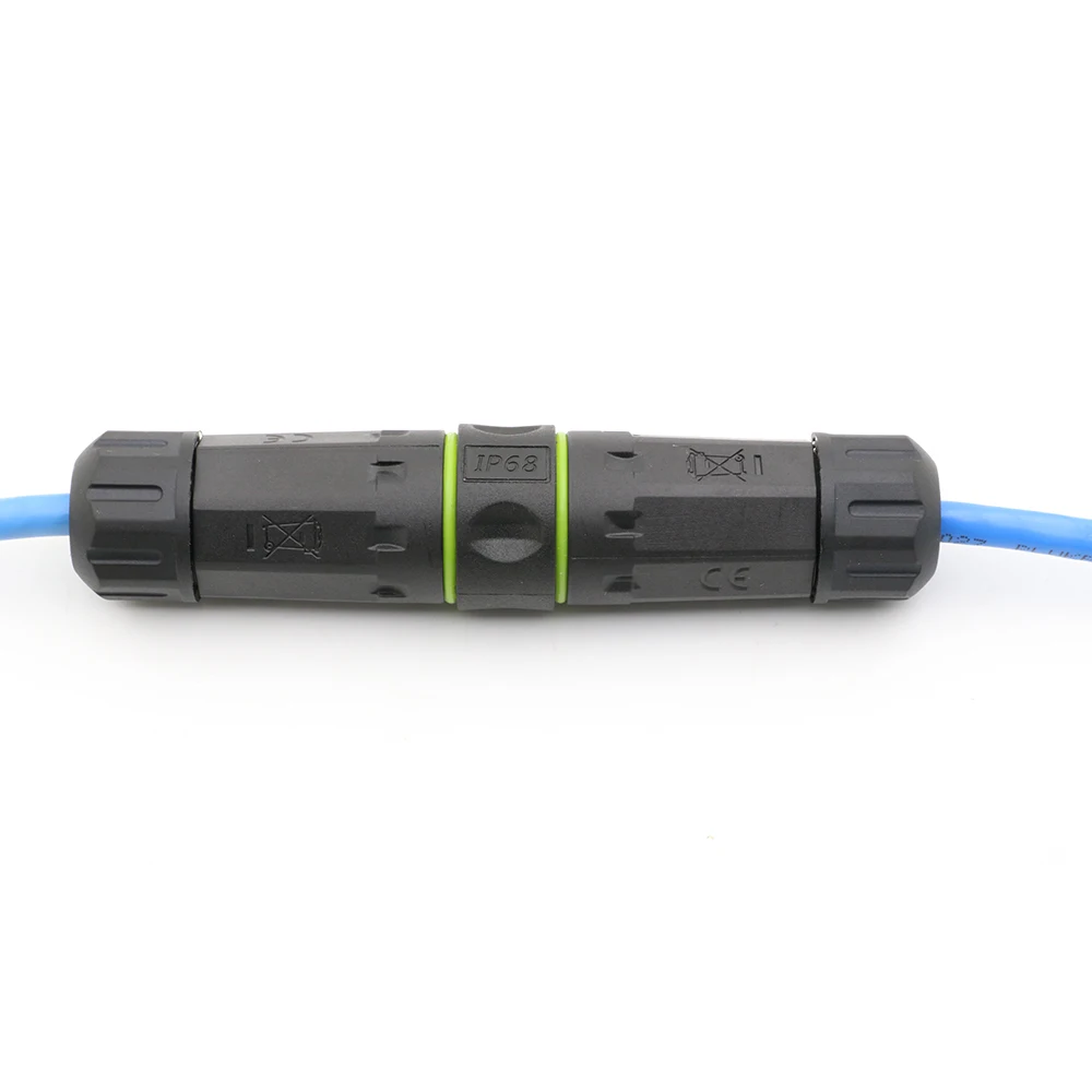 xintylink RJ45 connector waterproof utp stp cat6 socket M25 F/F female lan ethernet cable cat5e cat 6 8p8c double rg rj 45 ip67