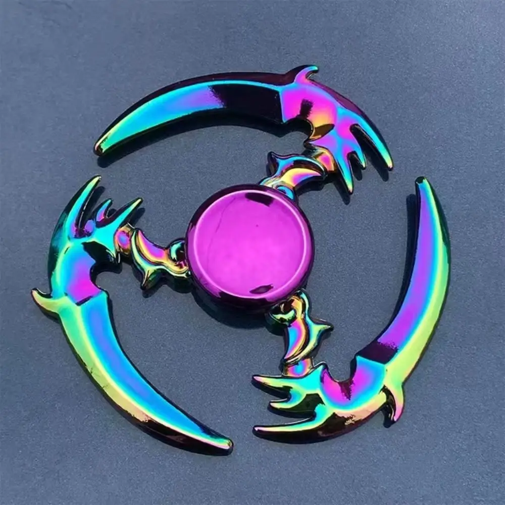 

Ручной Спиннер с крыльями дракона, низкий уровень шума, высокоскоростной металлический Радужный Спиннер для пальцев, сплав, анти-давление, гироскоп на кончиках пальцев, детские игрушки