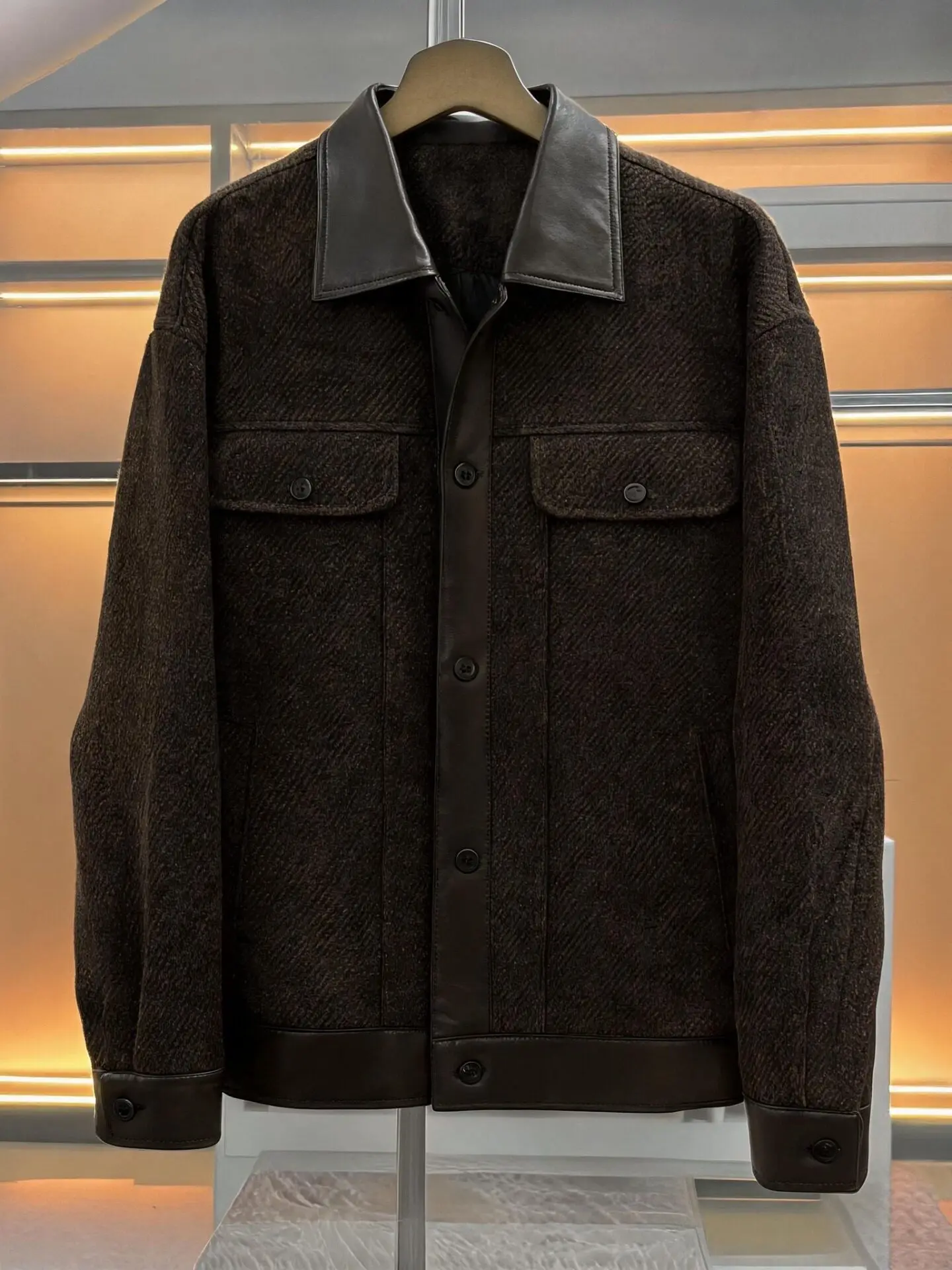 2026 Autumn New Men's Clothing Large Size Trendy Brand Men's Lapel Long Sleeve Loose Full Print Shirt