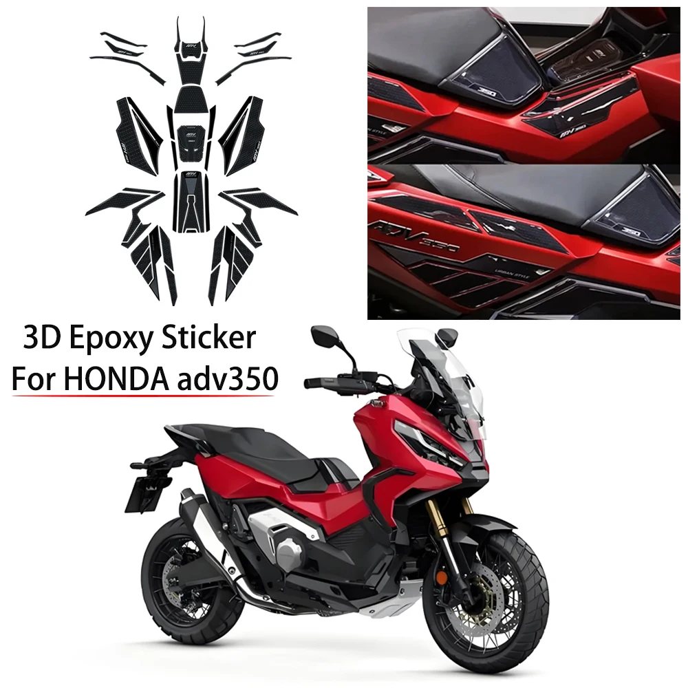 

Для HONDA adv350 ADV 350 2022-2023 защитный комплект коврик для бака наклейка против царапин Аксессуары для мотоцикла ADV350