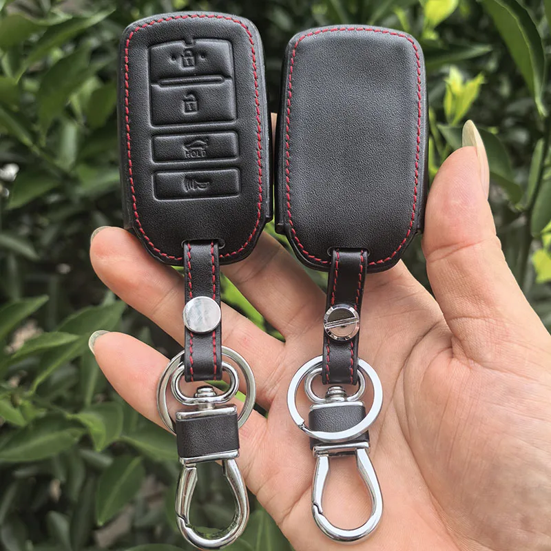 Für KIA Cadenza K7 K-04 Serie K9 Sorento K900 Zubehör Schlüsselanhänger Leder Auto Smart Protector Schlüsselhülle Schlüsseltasche