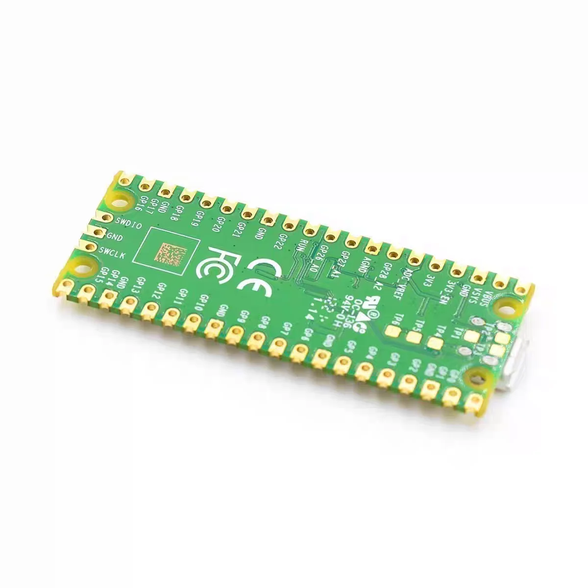Official Raspberry Pi Pico Board RP2040 Dual-Core 264KB ARM Low-Power Microcomputers High-Performance Cortex-M0+ Processor