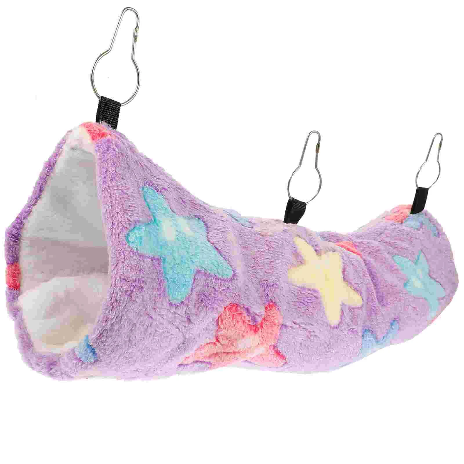 Hamster Hammock Comfortable Cotton Nest for Cage Small Pet Bedding Accessories Ferret Guinea Pig Rat Chinchilla Hideout Toy Safe